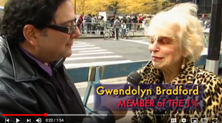 Parody: 1% GWEN #1 Zuccotti Park/Occupy Wall Street